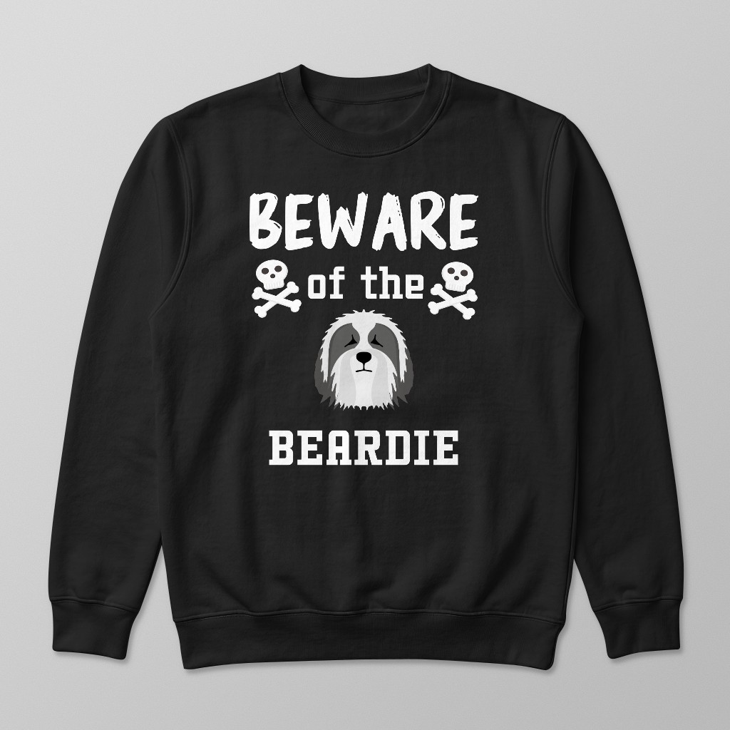 Beware of the Dog: Personalized {breedFullName} Sweatshirt
