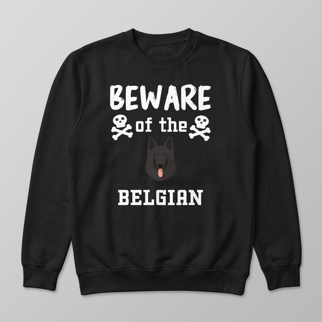 Beware of the Dog: Personalized {breedFullName} Sweatshirt