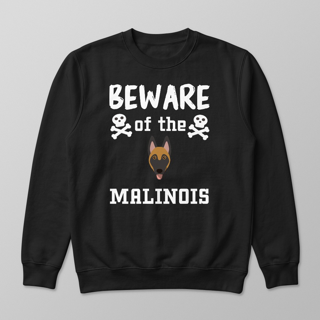 Beware of the Dog: Personalised {breedFullName} Sweatshirt