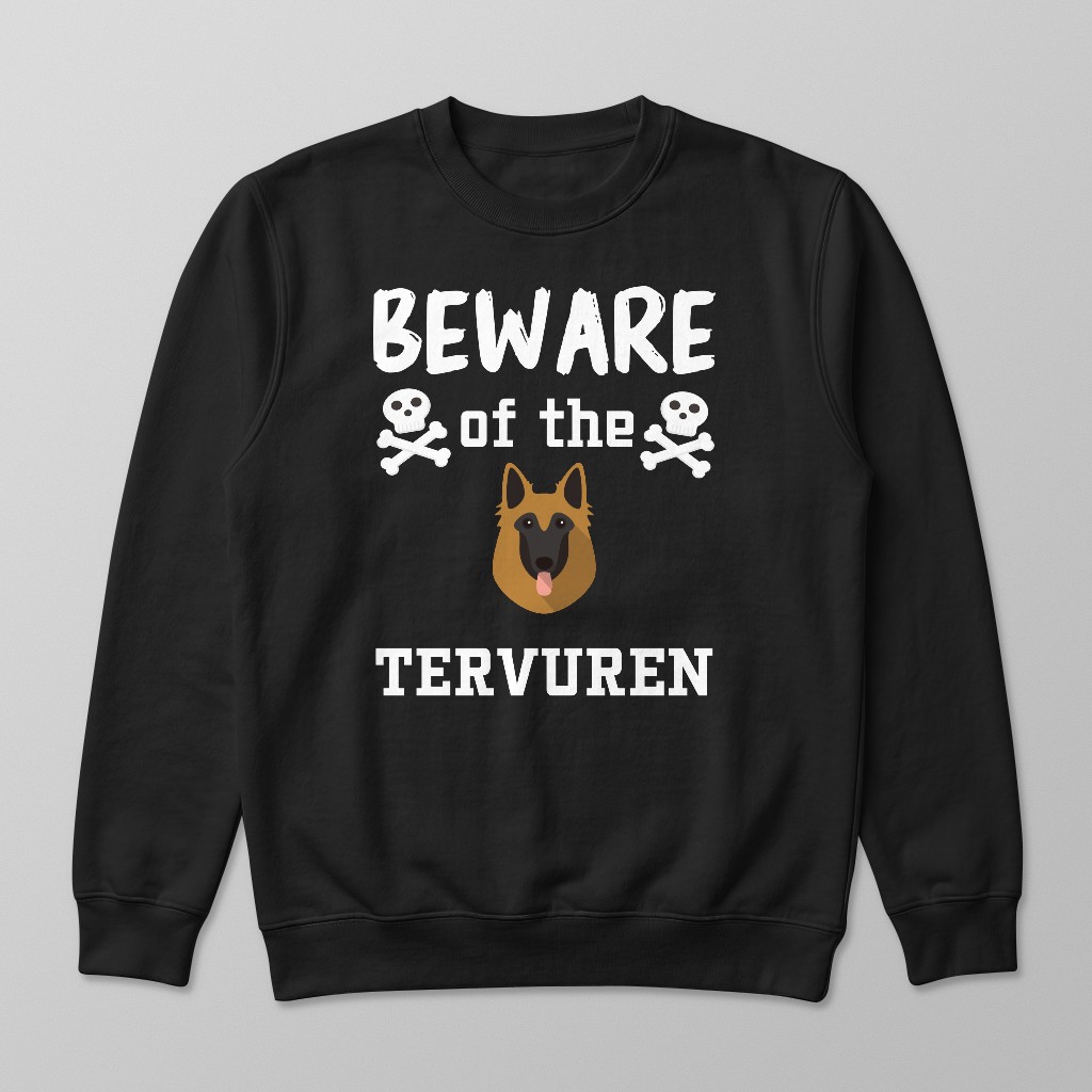 Beware of the Dog: Personalized {breedFullName} Sweatshirt