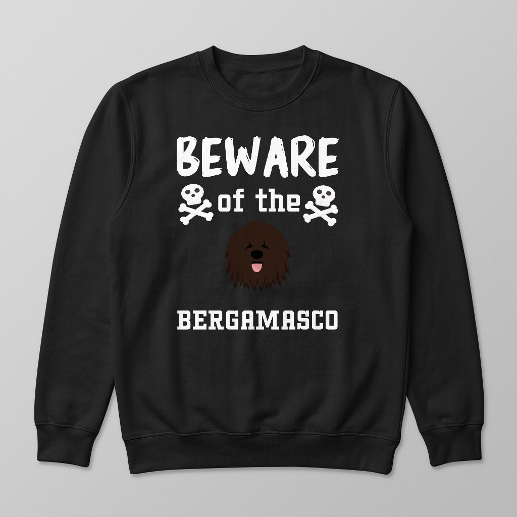 Beware of the Dog: Personalized {breedFullName} Sweatshirt
