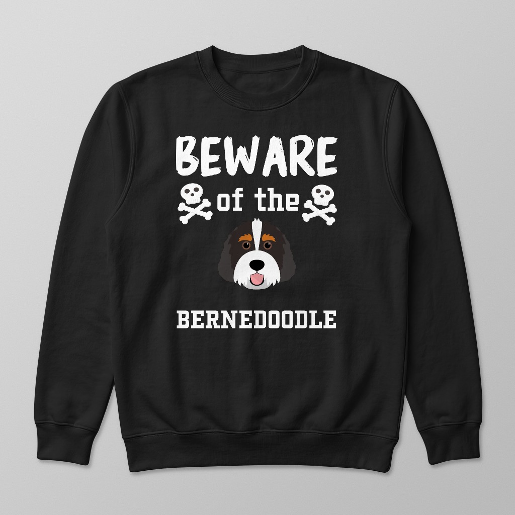 Beware of the Dog: Personalized {breedFullName} Sweatshirt