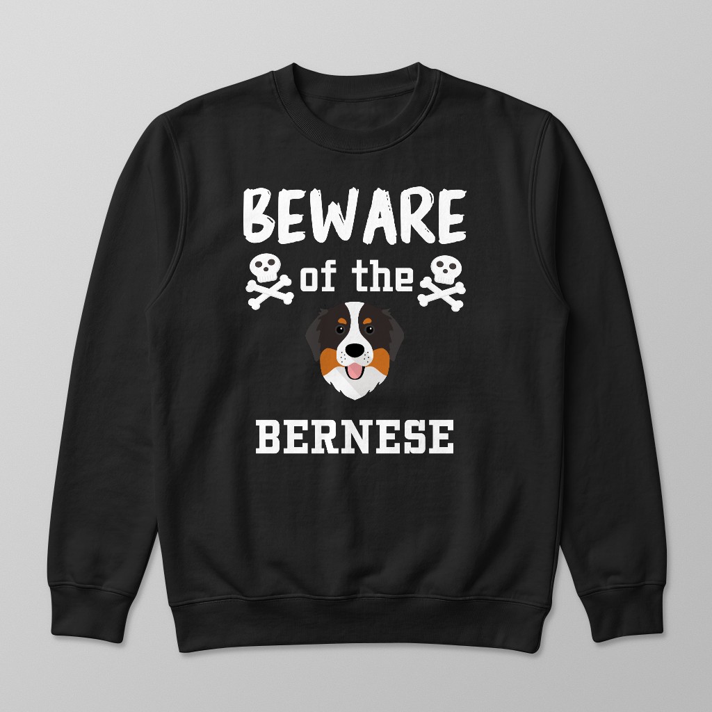 Beware of the Dog: Personalized {breedFullName} Sweatshirt