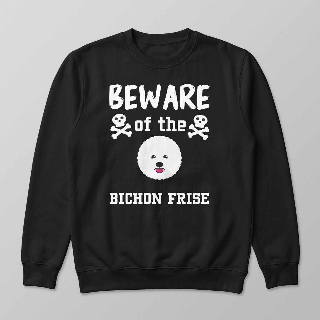Beware of the Dog: Personalized {breedFullName} Sweatshirt