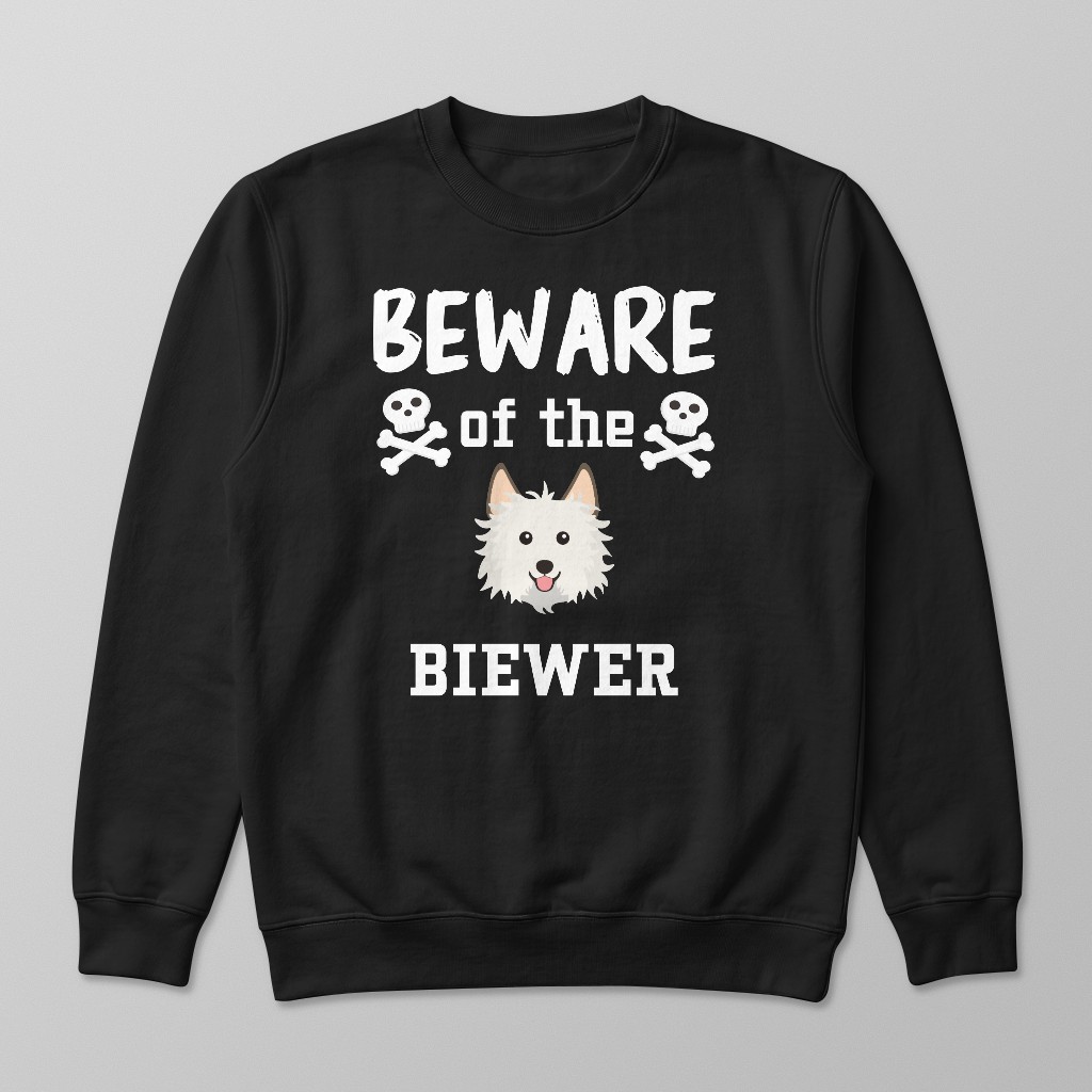 Beware of the Dog: Personalized {breedFullName} Sweatshirt