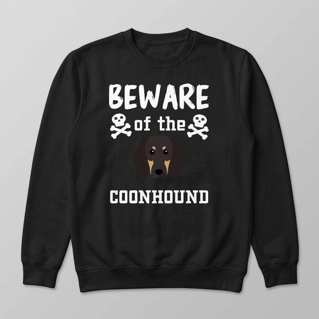 Beware of the Dog: Personalized {breedFullName} Sweatshirt