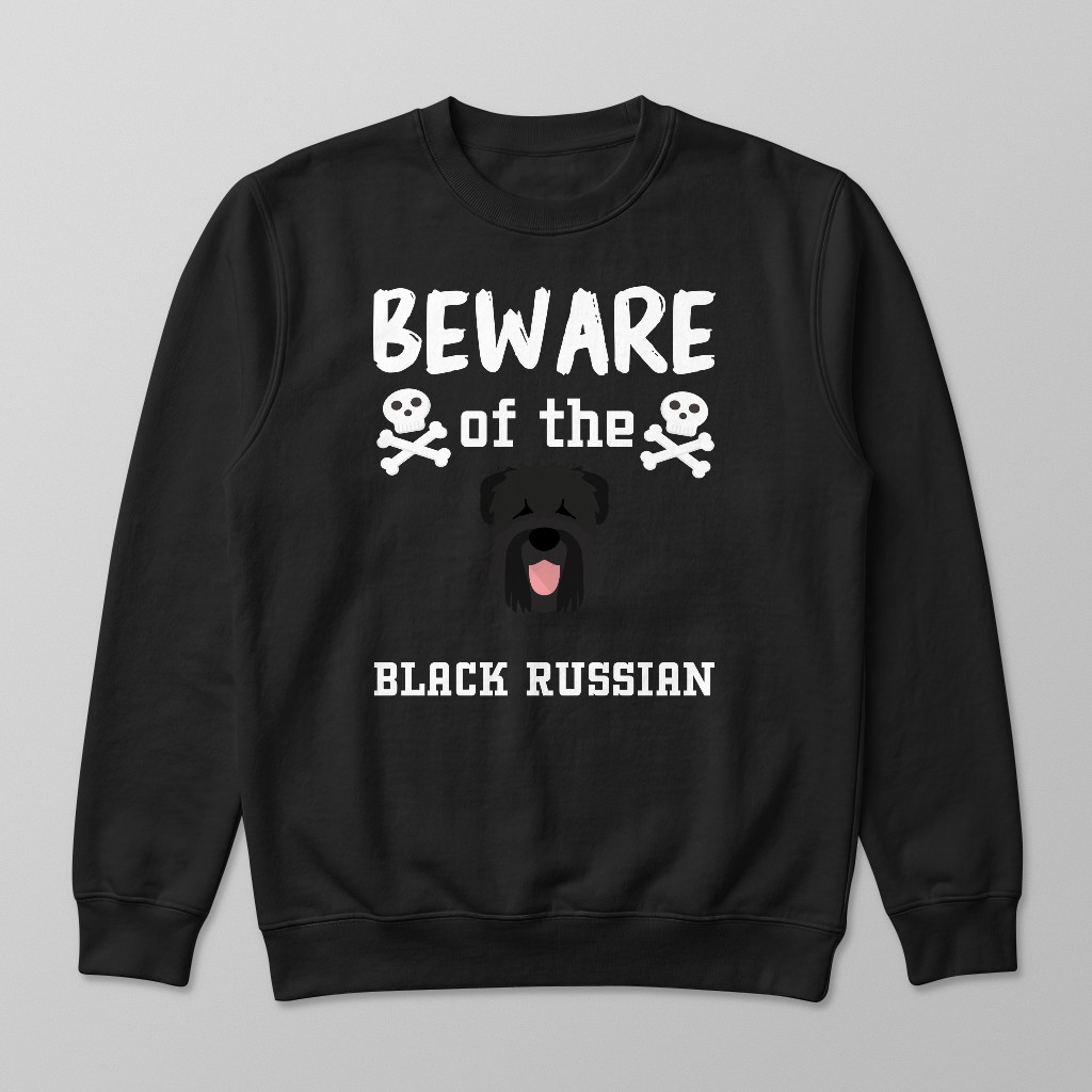 Beware of the Dog: Personalized {breedFullName} Sweatshirt