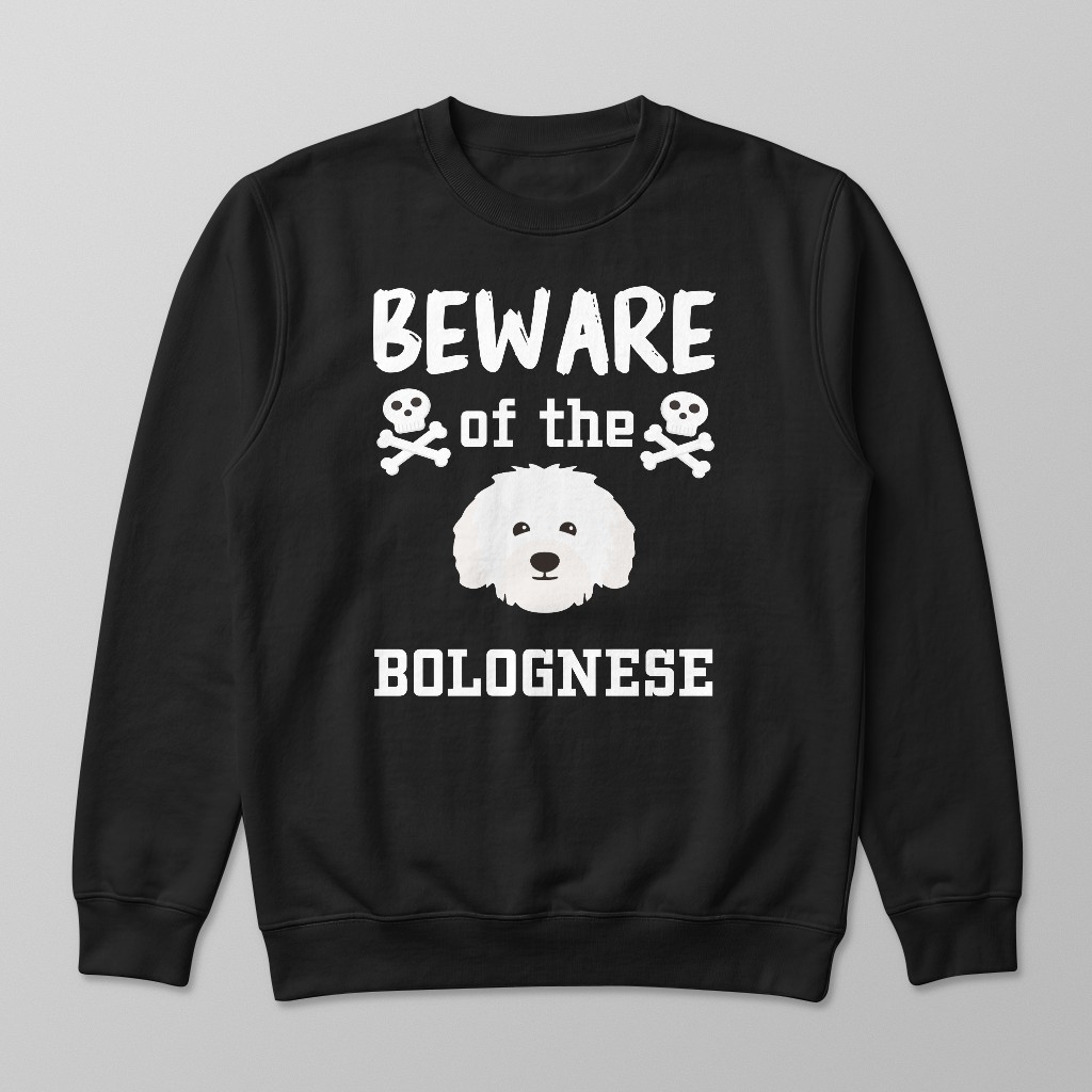 Beware of the Dog: Personalized {breedFullName} Sweatshirt