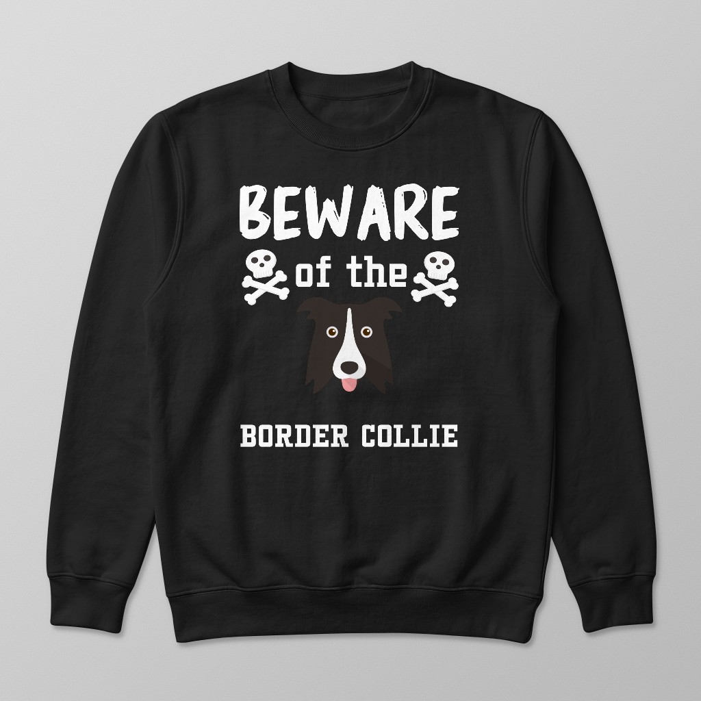Beware of the Dog: Personalised {breedFullName} Sweatshirt
