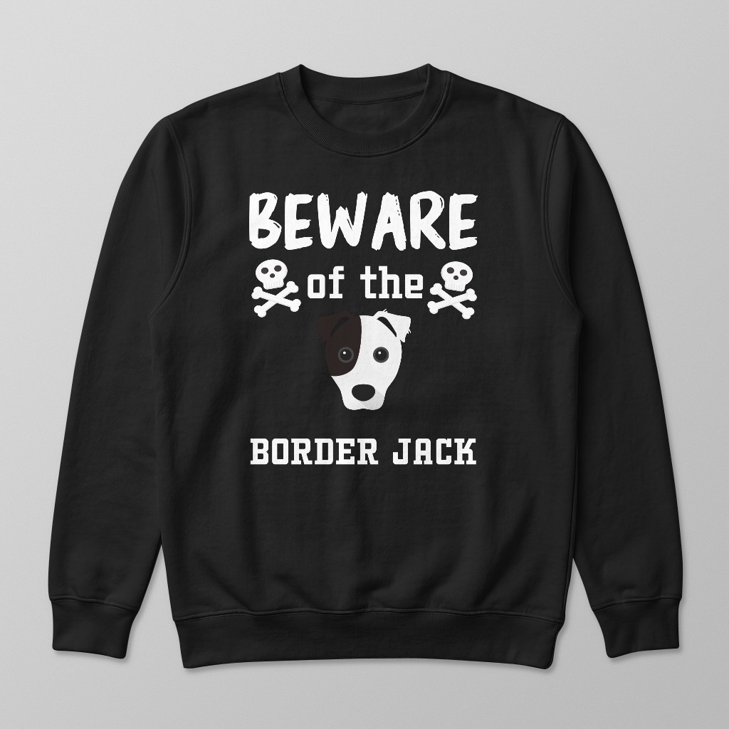 Beware of the Dog: Personalized {breedFullName} Sweatshirt