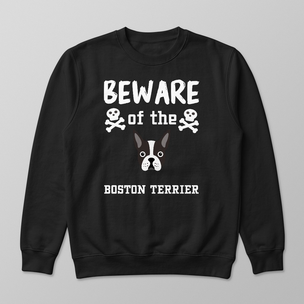 Beware of the Dog: Personalized {breedFullName} Sweatshirt