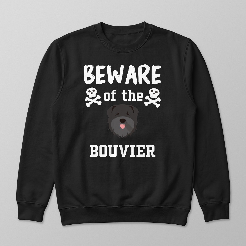 Beware of the Dog: Personalized {breedFullName} Sweatshirt
