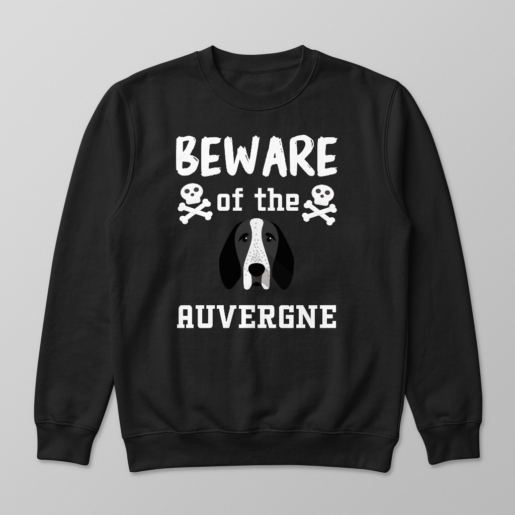 Beware of the Dog: Personalized {breedFullName} Sweatshirt