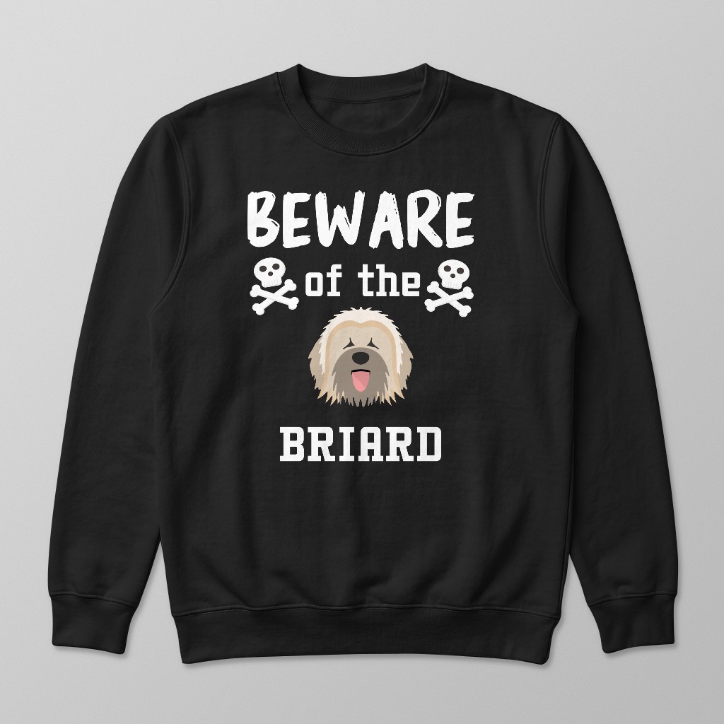 Beware of the Dog: Personalised {breedFullName} Sweatshirt