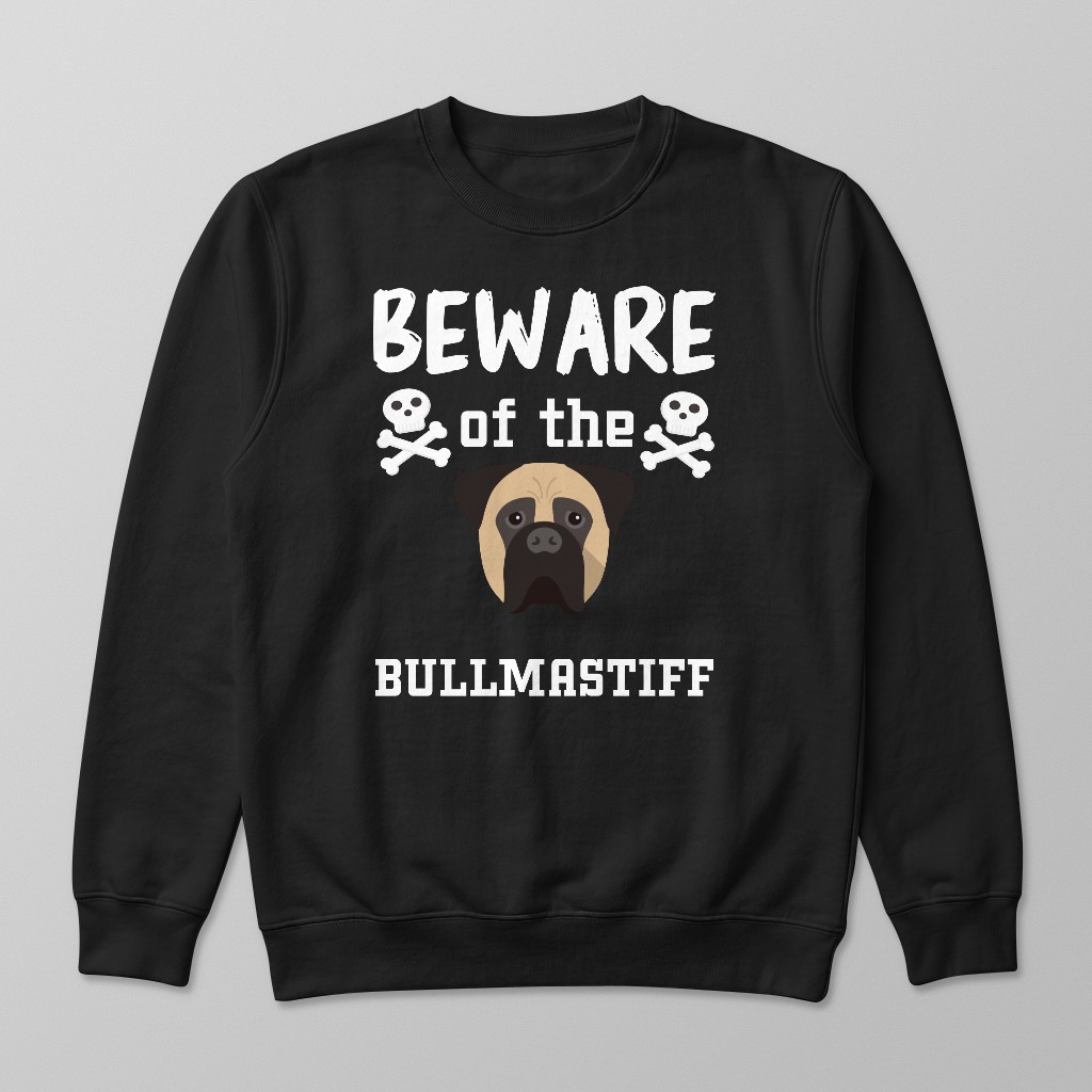 Beware of the Dog: Personalized {breedFullName} Sweatshirt
