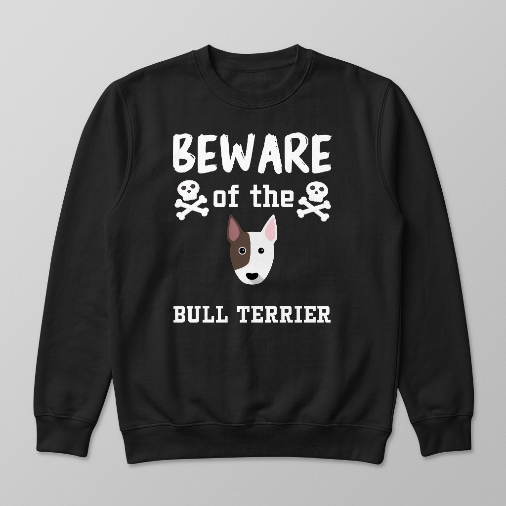 Beware of the Dog: Personalized {breedFullName} Sweatshirt