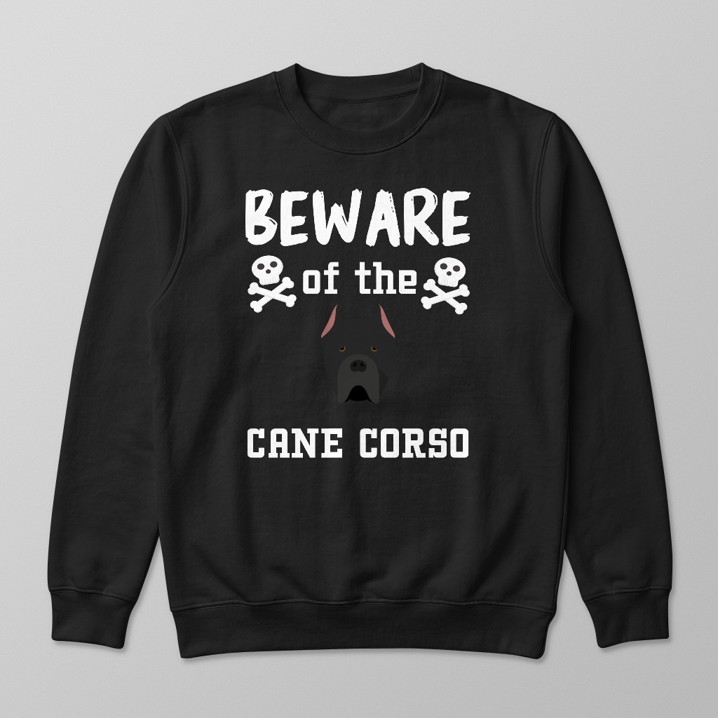Beware of the Dog: Personalized {breedFullName} Sweatshirt