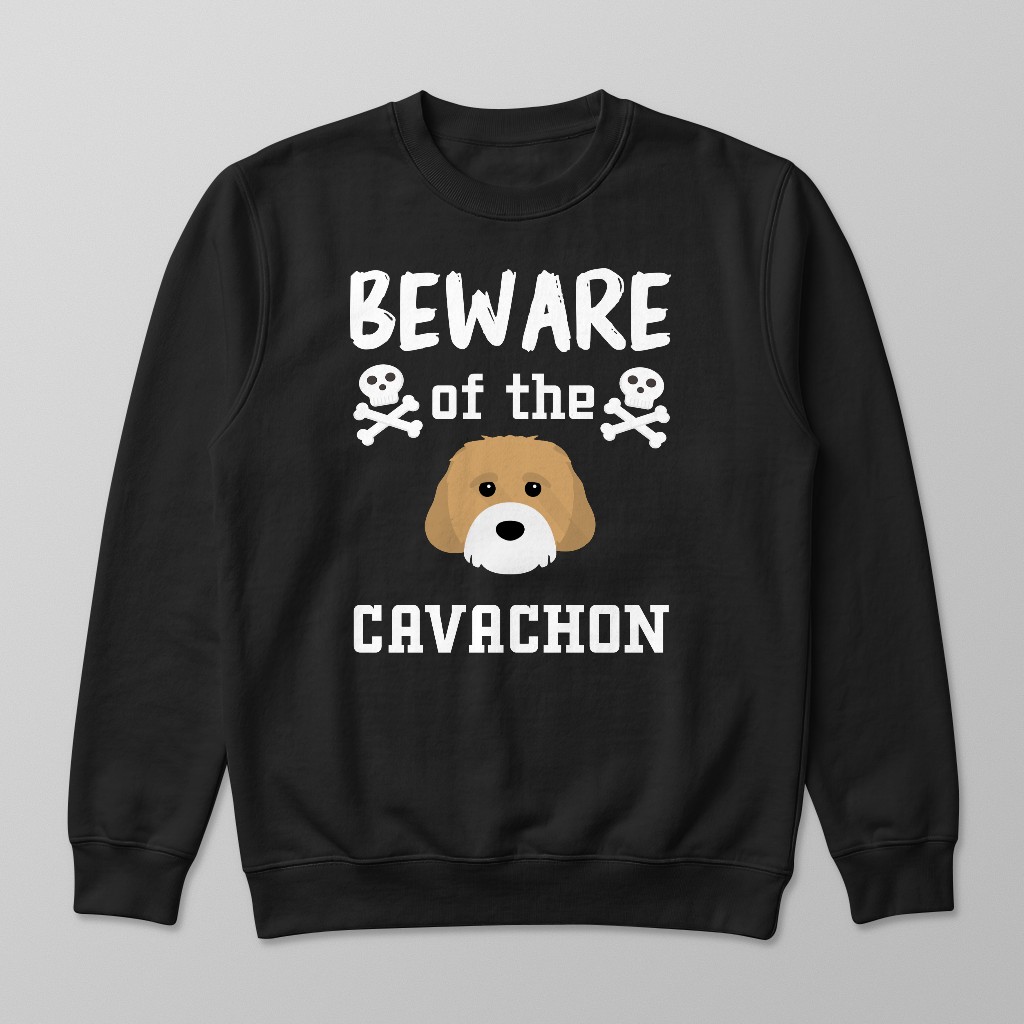 Beware of the Dog: Personalized {breedFullName} Sweatshirt