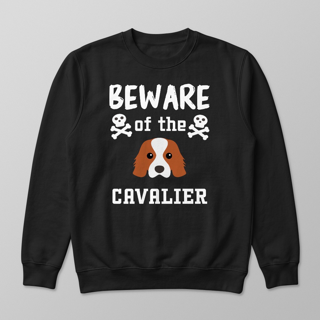 Beware of the Dog: Personalised {breedFullName} Sweatshirt