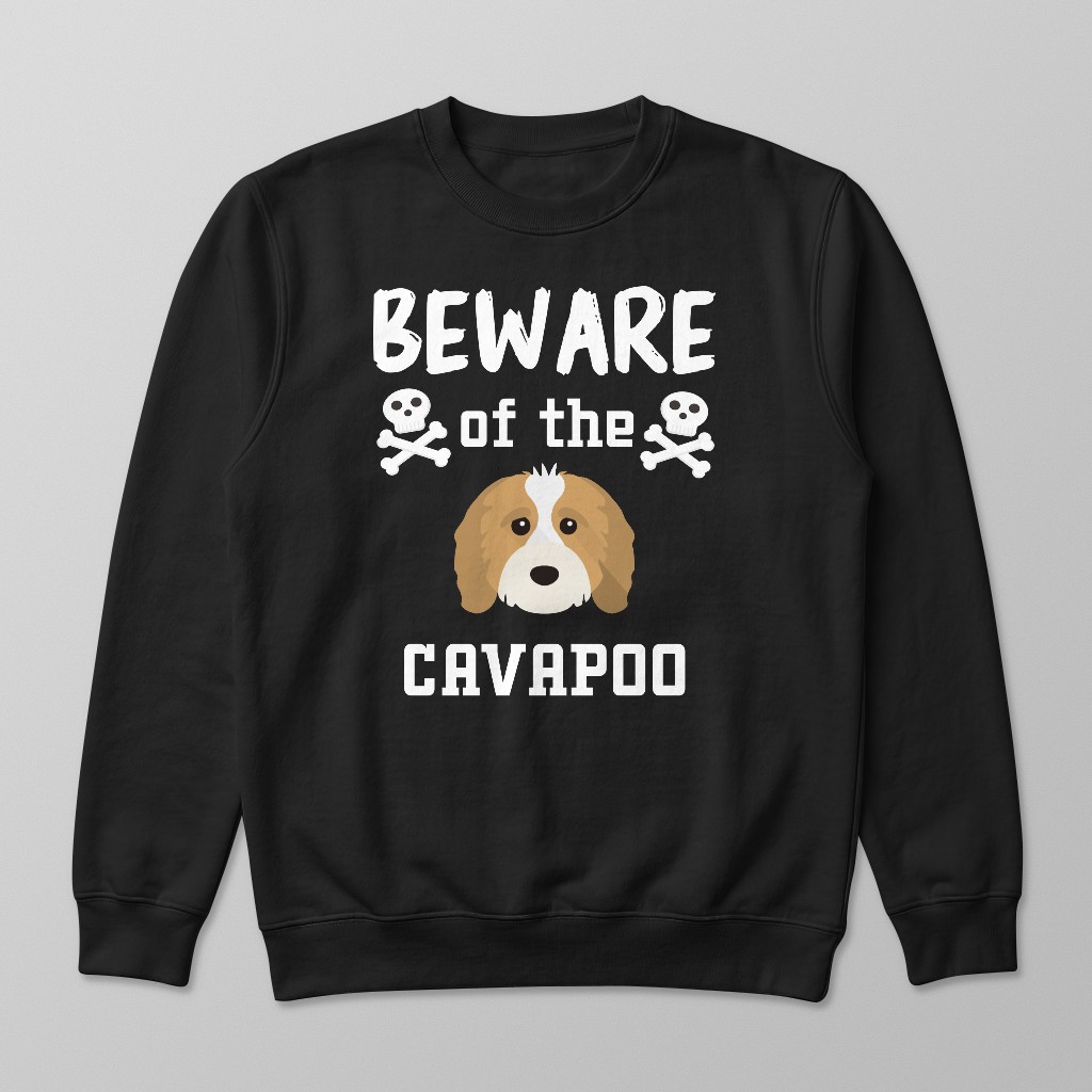 Beware of the Dog: Personalized {breedFullName} Sweatshirt