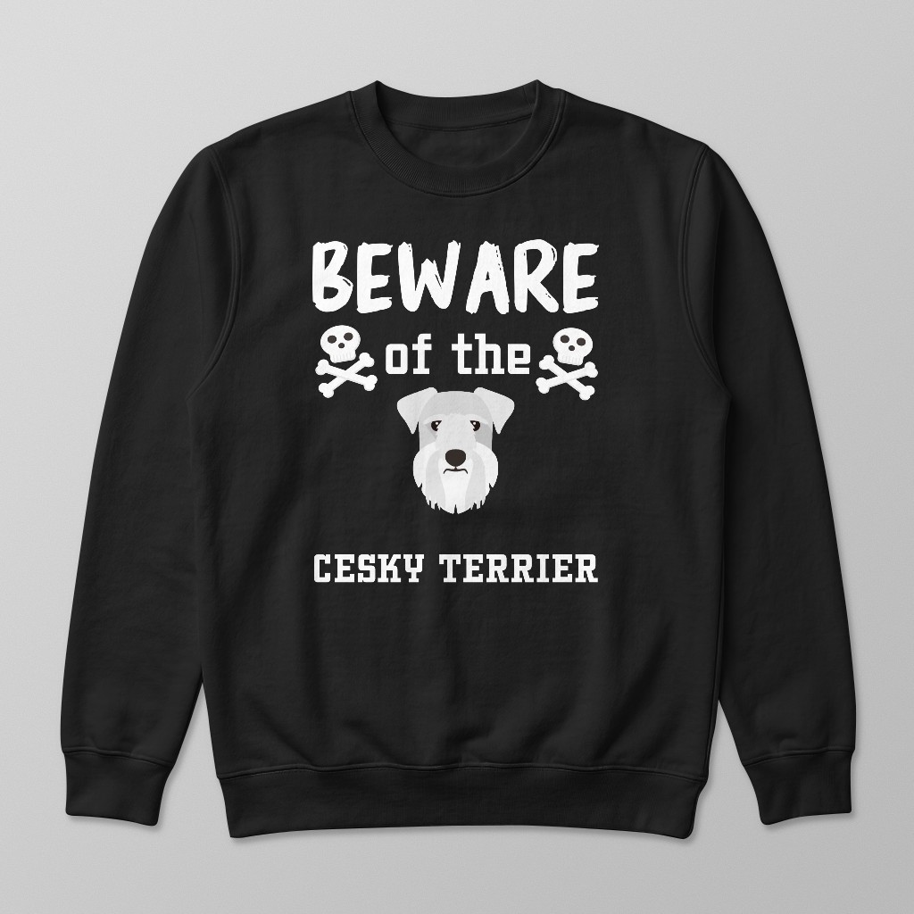 Beware of the Dog: Personalised {breedFullName} Sweatshirt