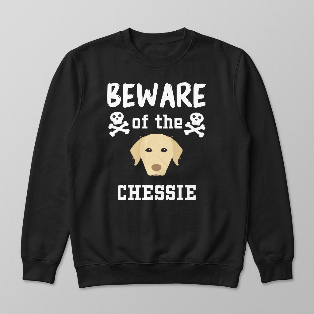 Beware of the Dog: Personalized {breedFullName} Sweatshirt