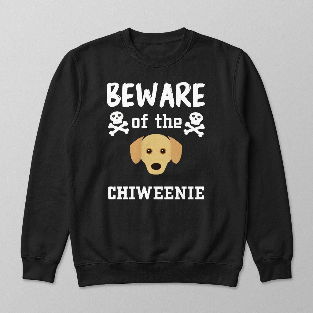 Beware of the Dog: Personalised {breedFullName} Sweatshirt