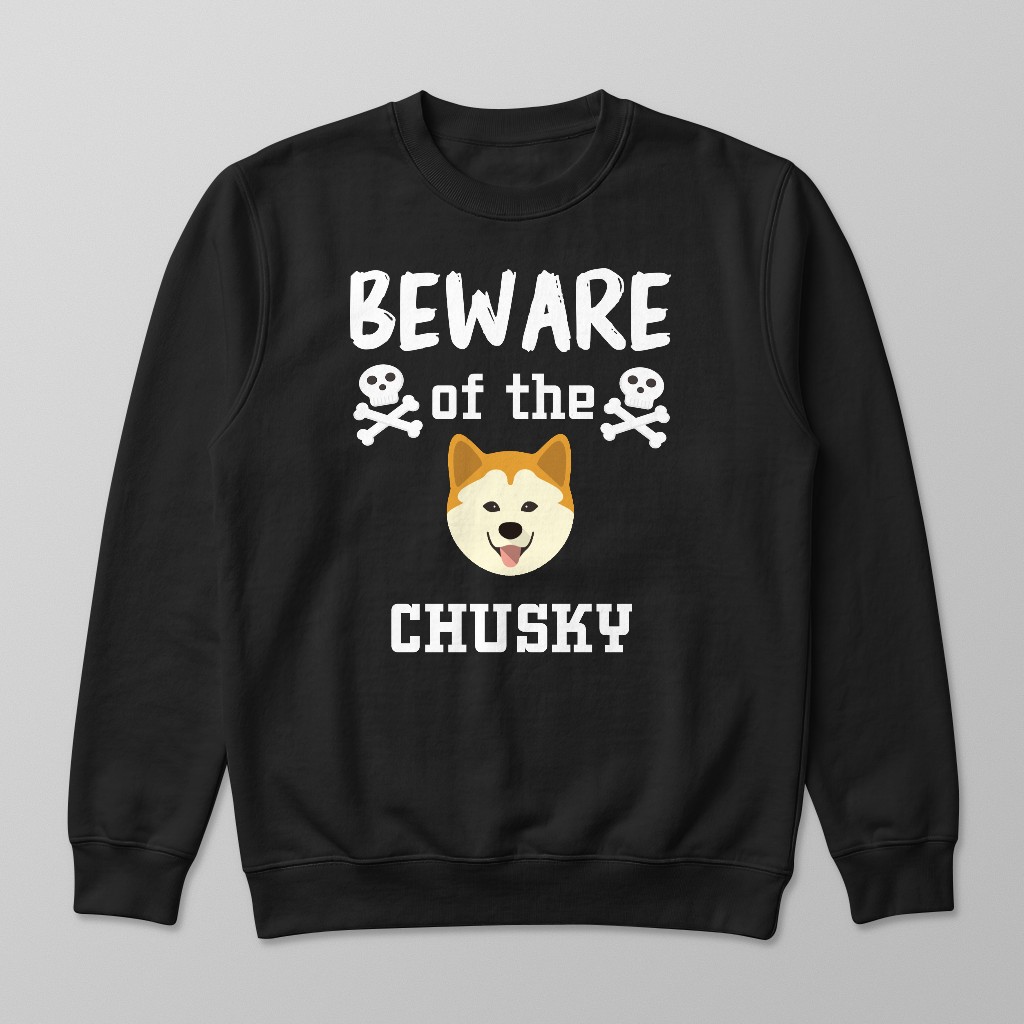 Beware of the Dog: Personalized {breedFullName} Sweatshirt