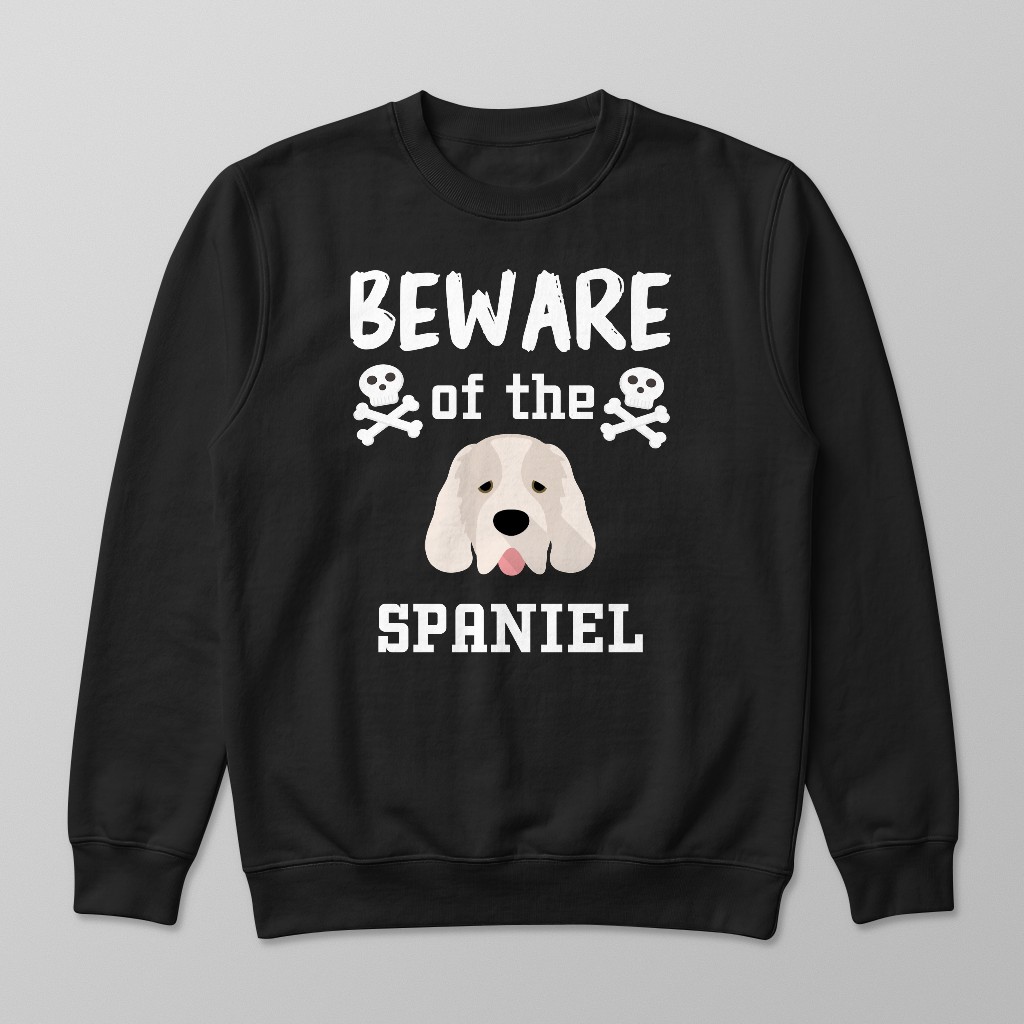 Beware of the Dog: Personalized {breedFullName} Sweatshirt