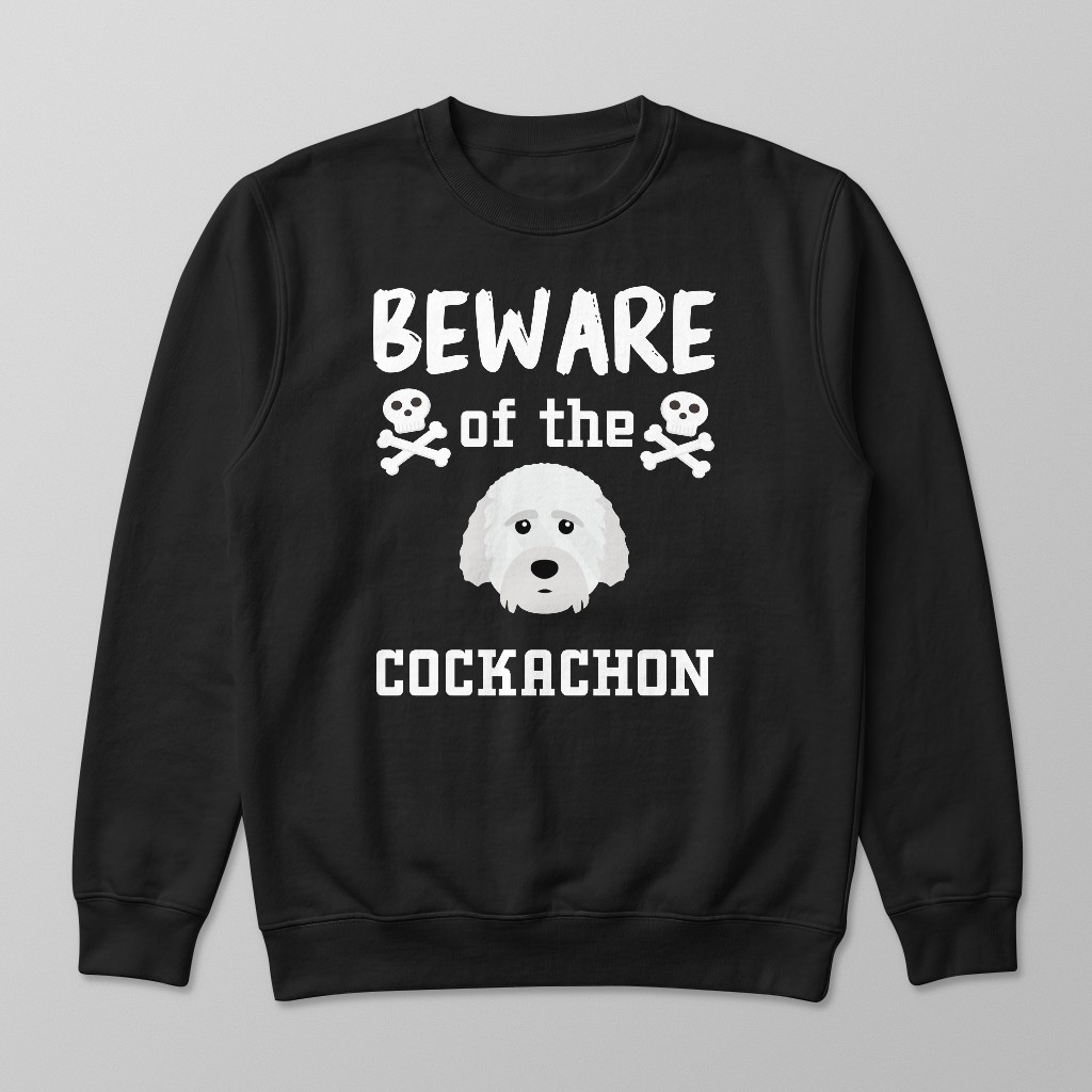 Beware of the Dog: Personalized {breedFullName} Sweatshirt