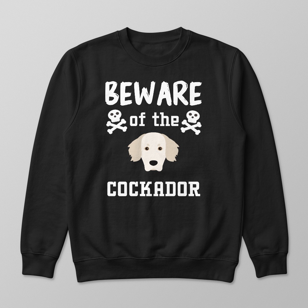 Beware of the Dog: Personalized {breedFullName} Sweatshirt