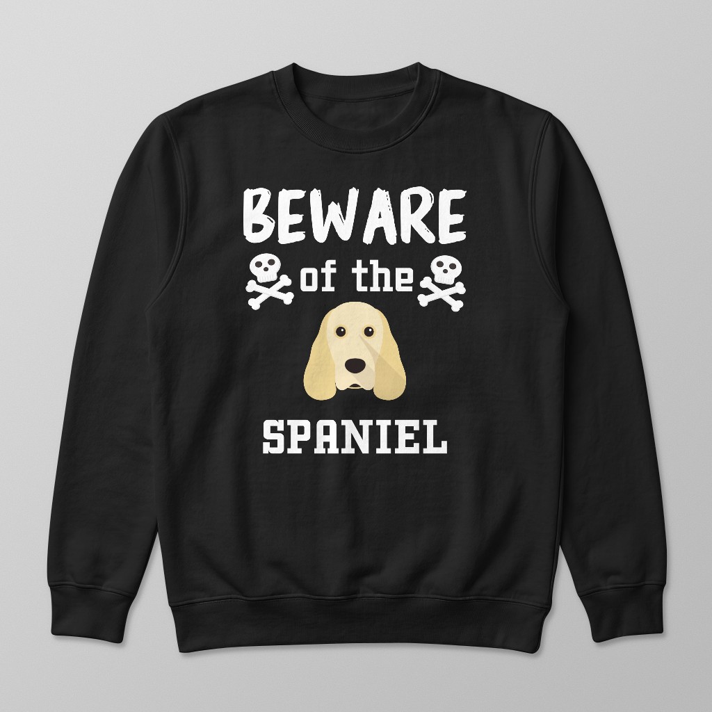 Beware of the Dog: Personalized {breedFullName} Sweatshirt