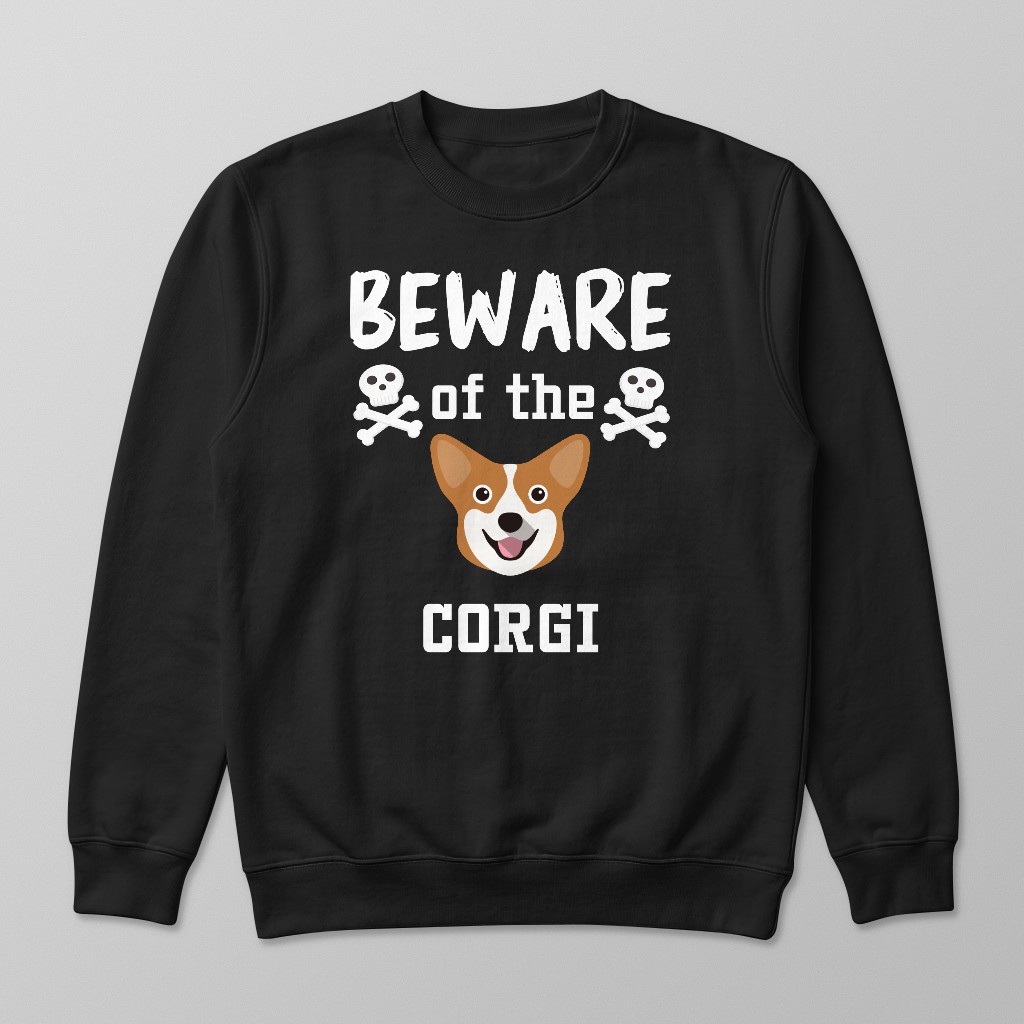 Beware of the Dog: Personalized {breedFullName} Sweatshirt