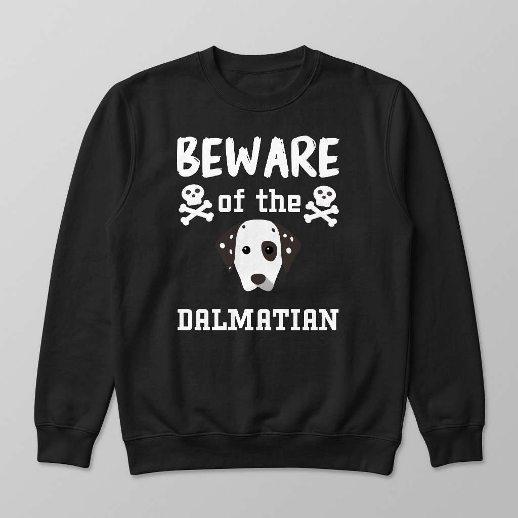 Beware of the Dog: Personalized {breedFullName} Sweatshirt