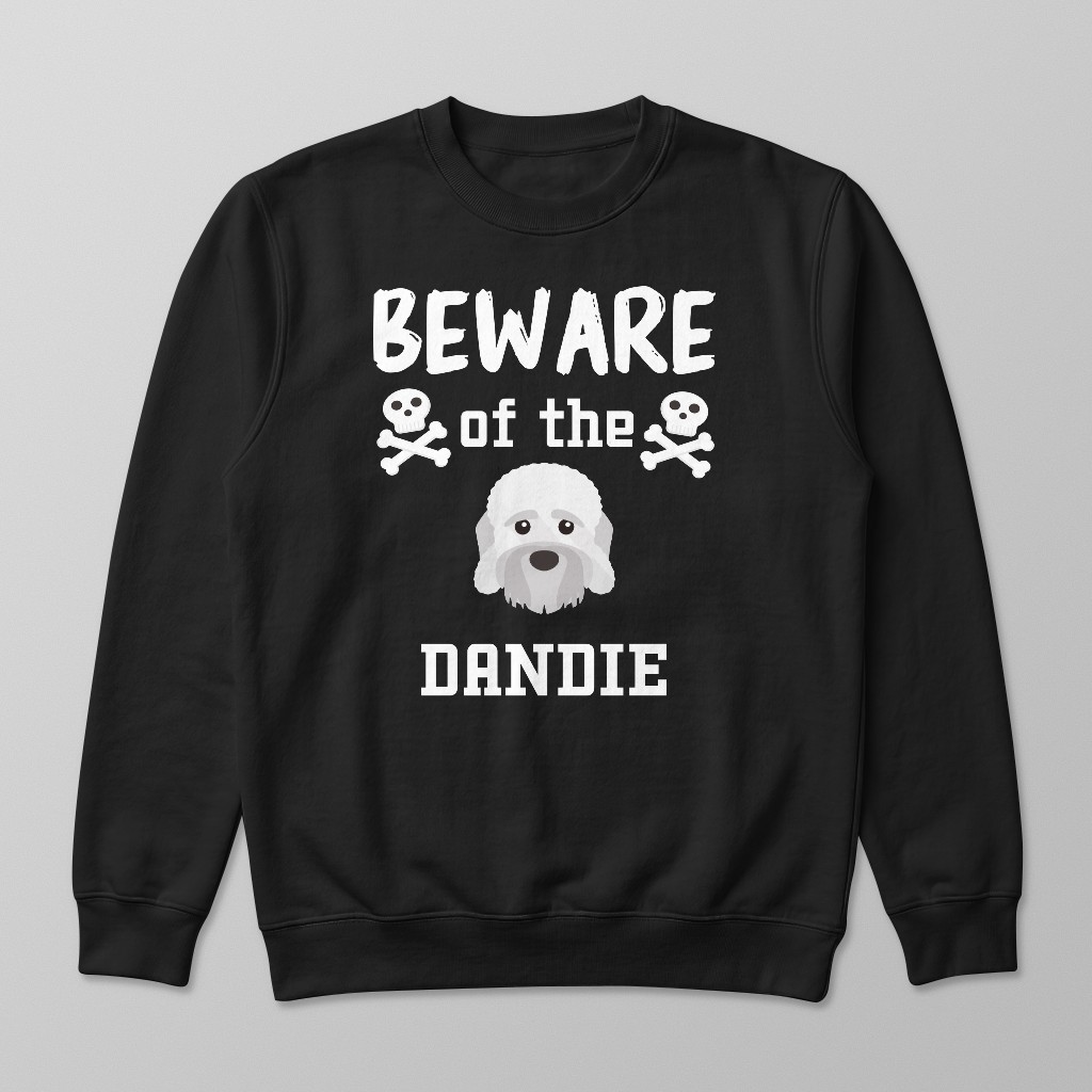 Beware of the Dog: Personalized {breedFullName} Sweatshirt