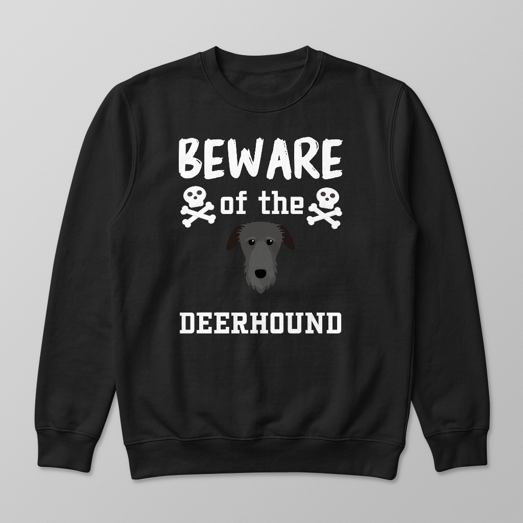 Beware of the Dog: Personalized {breedFullName} Sweatshirt