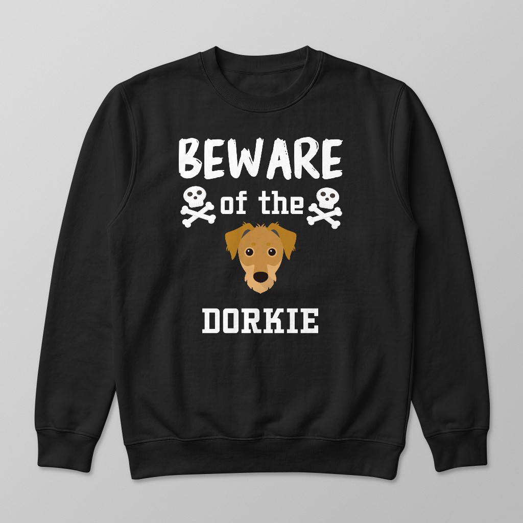 Beware of the Dog: Personalized {breedFullName} Sweatshirt