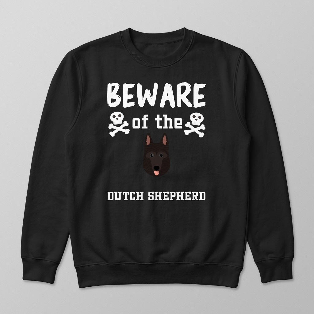 Beware of the Dog: Personalized {breedFullName} Sweatshirt