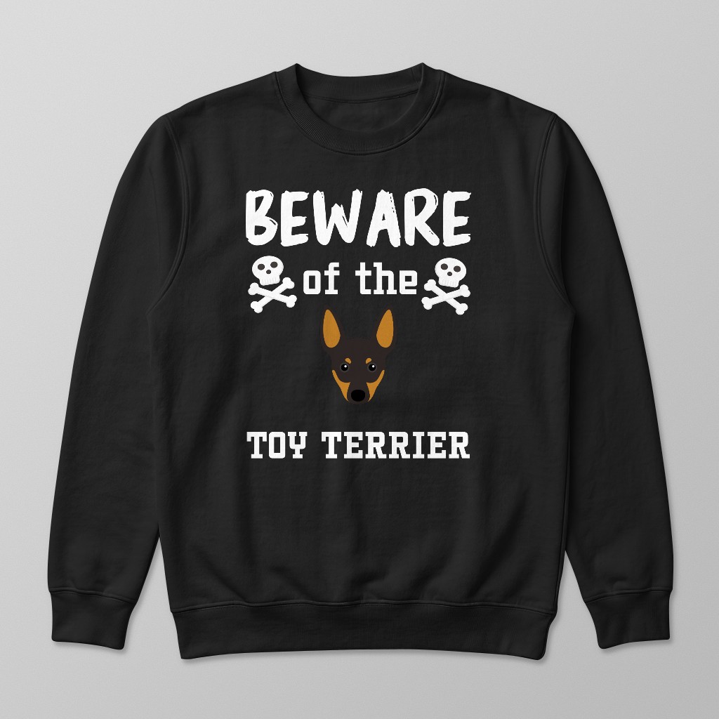Beware of the Dog: Personalized {breedFullName} Sweatshirt