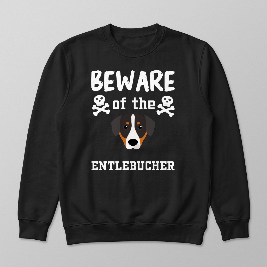 Beware of the Dog: Personalized {breedFullName} Sweatshirt
