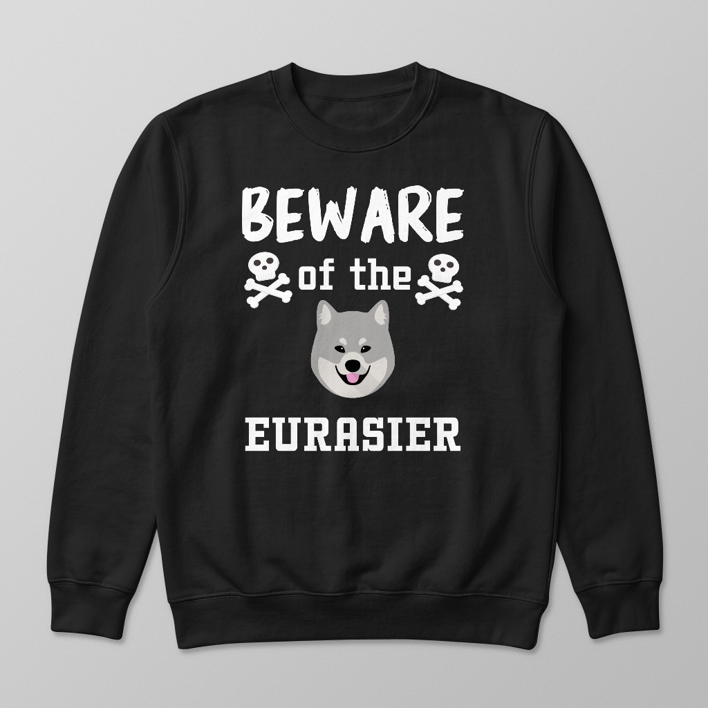 Beware of the Dog: Personalised {breedFullName} Sweatshirt