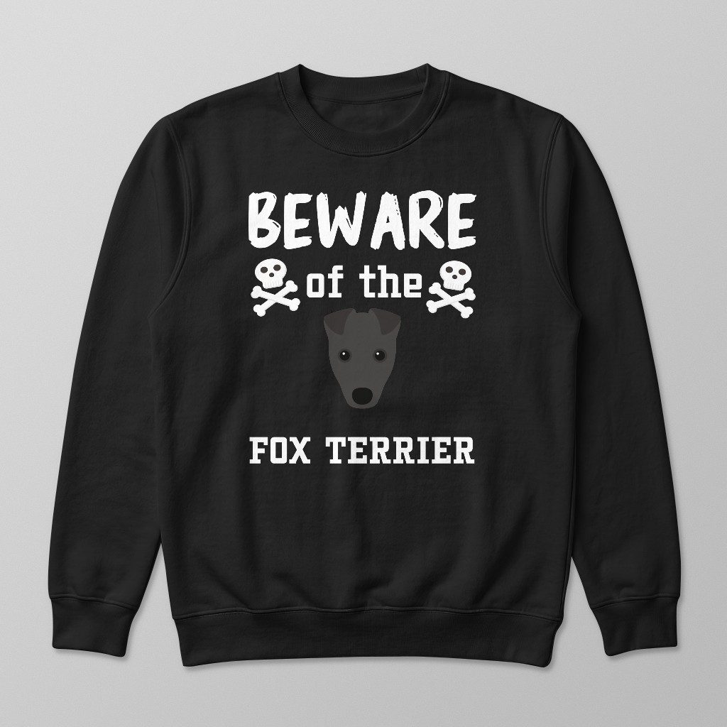 Beware of the Dog: Personalized {breedFullName} Sweatshirt