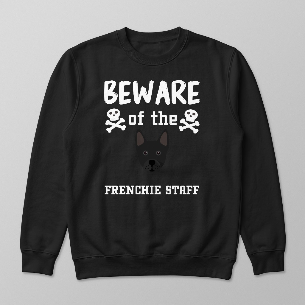 Beware of the Dog: Personalised {breedFullName} Sweatshirt