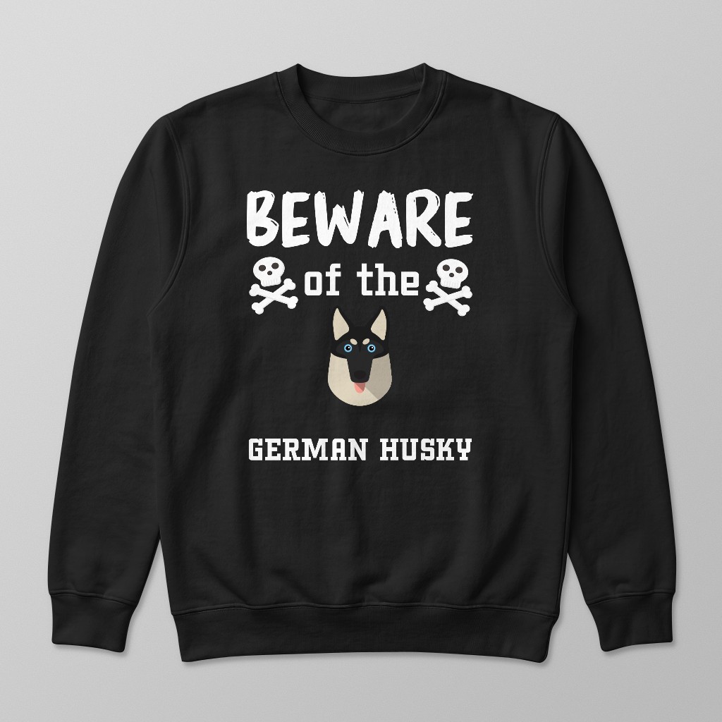 Beware of the Dog: Personalized {breedFullName} Sweatshirt