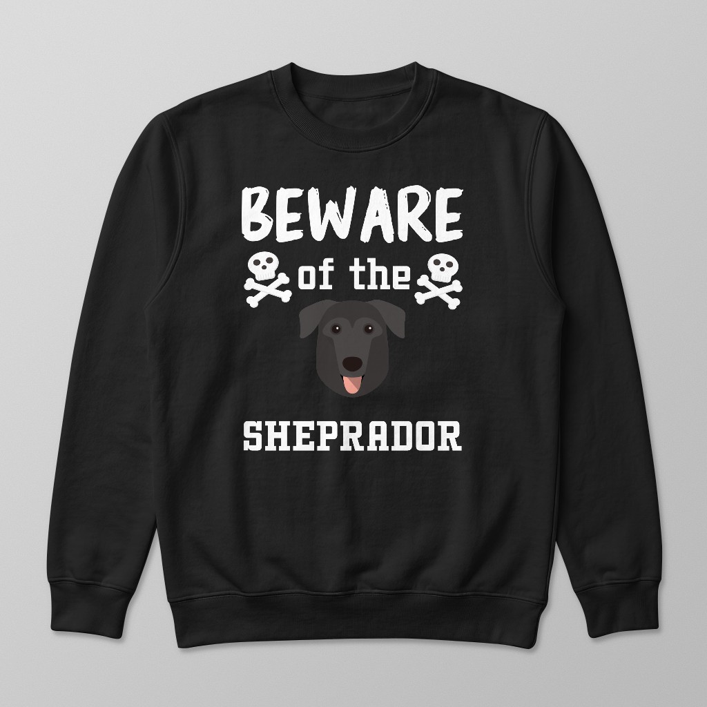 Beware of the Dog: Personalized {breedFullName} Sweatshirt