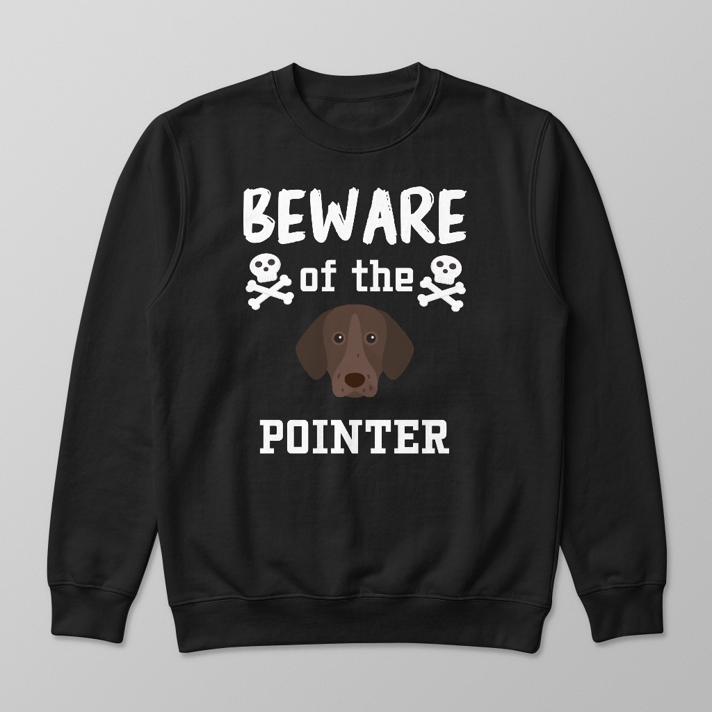 Beware of the Dog: Personalized {breedFullName} Sweatshirt