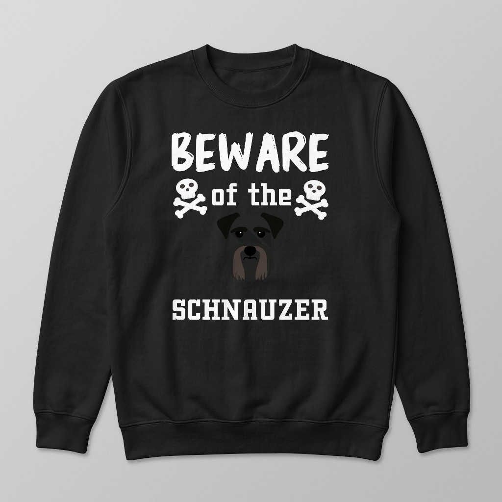 Beware of the Dog: Personalized {breedFullName} Sweatshirt