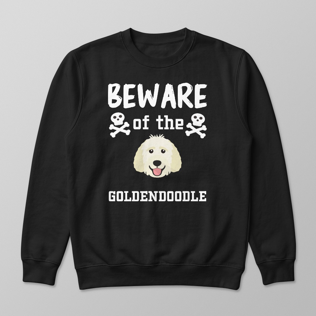 Beware of the Dog: Personalised {breedFullName} Sweatshirt