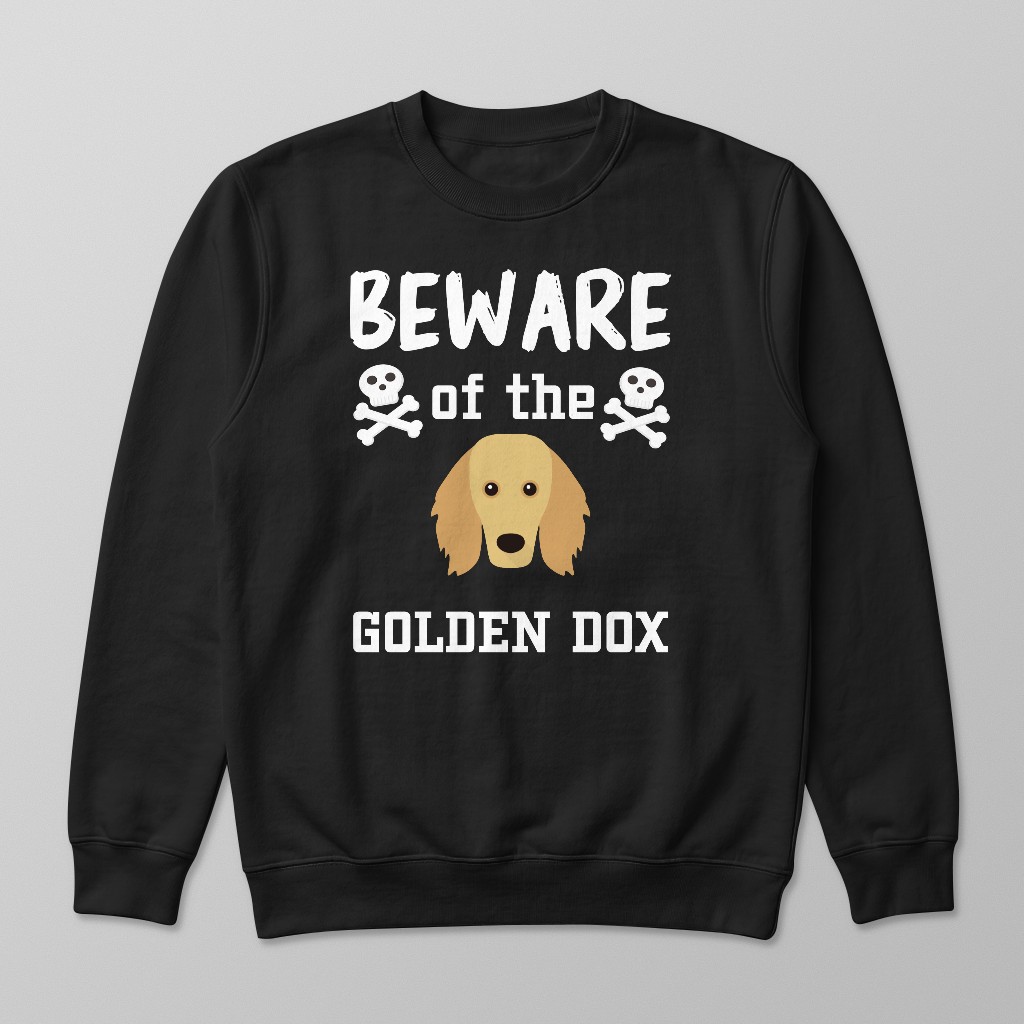 Beware of the Dog: Personalized {breedFullName} Sweatshirt