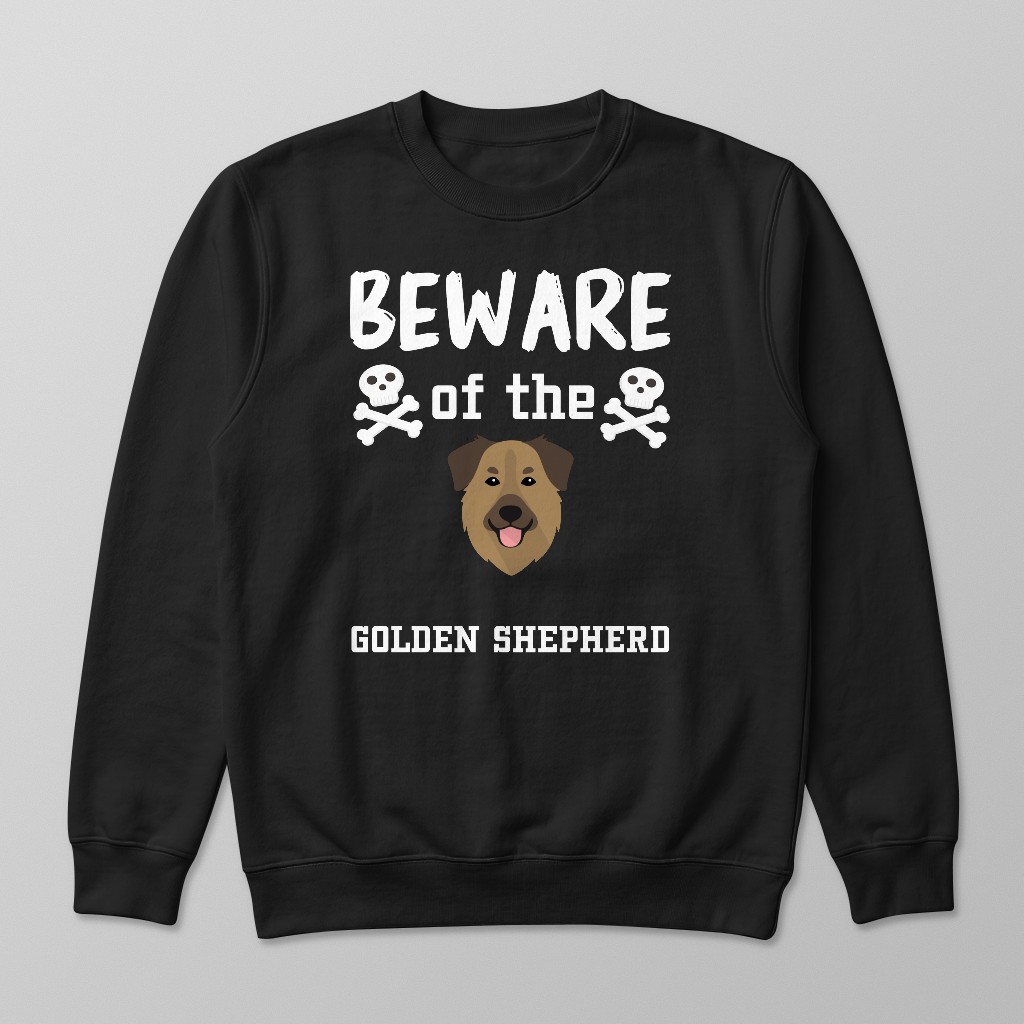 Beware of the Dog: Personalised {breedFullName} Sweatshirt